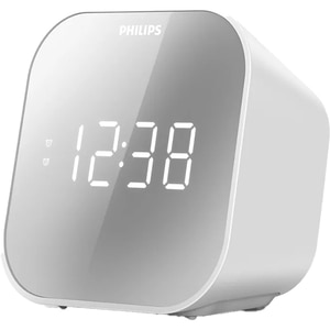 Radio cu ceas PHILIPS TAR4406/12, FM, USB, alb Radio cu ceas PHILIPS TAR4406/12, FM, USB, alb