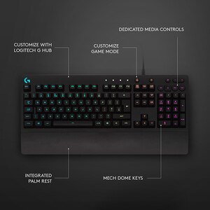 Tastatura Gaming LOGITECH Prodigy G213, USB, Layout US INT, negru Tastatura Gaming LOGITECH Prodigy G213, USB, Layout US INT, negru