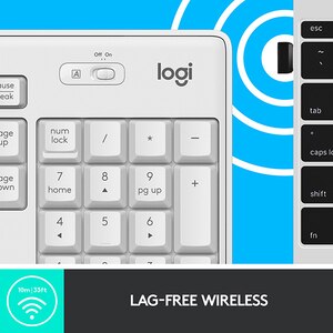 Kit tastatura si mouse Wireless LOGITECH MK295 Silent, USB, alb Kit tastatura si mouse Wireless LOGITECH MK295 Silent, USB, alb