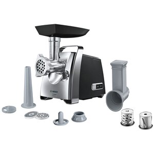 Masina de tocat carne BOSCH ProPower MFW67440, 3.5kg/min, 2000W, accesoriu carnati/feliere/razuire/kebbe, negru Masina de tocat carne BOSCH ProPower MFW67440, 3.5kg/min, 2000W, accesoriu carnati/feliere/razuire/kebbe, negru