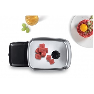 Masina de tocat carne BOSCH ProPower MFW68660, 4.3kg/min, 2200W, accesoriu carnati/suc de rosii/kebbe, argintiu-negru Masina de tocat carne BOSCH ProPower MFW68660, 4.3kg/min, 2200W, accesoriu carnati/suc de rosii/kebbe, argintiu-negru