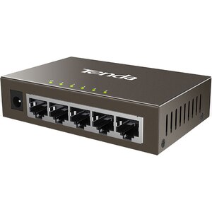 Switch TENDA TEG1005D, 5 porturi Gigabit, argintiu Switch TENDA TEG1005D, 5 porturi Gigabit, argintiu