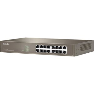 Switch TENDA TEG1016D, 16 porturi Gigabit, argintiu Switch TENDA TEG1016D, 16 porturi Gigabit, argintiu