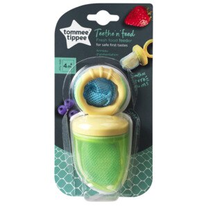 Dispozitiv hranire TOMMEE TIPPEE TT0235, 4 luni+, galben-verde Dispozitiv hranire TOMMEE TIPPEE TT0235, 4 luni+, galben-verde
