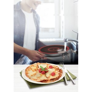 Tigaie clatite TEFAL Simply Clean B5671053, 25cm, aluminiu, Thermo Signal, negru Tigaie clatite TEFAL Simply Clean B5671053, 25cm, aluminiu, Thermo Signal, negru