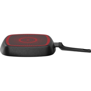 Tigaie grill TEFAL Simply Clean B5674053, 26x26cm, aluminiu, Thermo Signal, negru Tigaie grill TEFAL Simply Clean B5674053, 26x26cm, aluminiu, Thermo Signal, negru