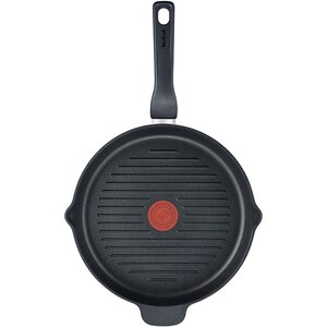 Tigaie grill TEFAL XL Force C6854055, 26cm, aluminiu, negru Tigaie grill TEFAL XL Force C6854055, 26cm, aluminiu, negru