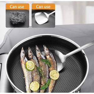 Tigaie MYRIA MC4001, 26cm, inox, argintiu Tigaie MYRIA MC4001, 26cm, inox, argintiu