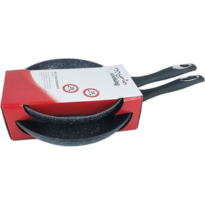 Set tigai MYRIA MY4403, 2 piese, 24-28cm, aliaj de aluminiu, gri Set tigai MYRIA MY4403, 2 piese, 24-28cm, aliaj de aluminiu, gri