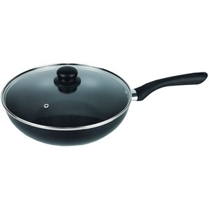 Tigaie Wok non-stick MYRIA MY4419, 28cm, aliaj aluminiu, negru Tigaie Wok non-stick MYRIA MY4419, 28cm, aliaj aluminiu, negru