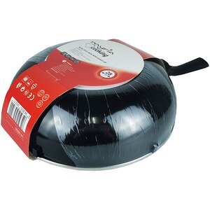 Tigaie Wok non-stick MYRIA MY4419, 28cm, aliaj aluminiu, negru Tigaie Wok non-stick MYRIA MY4419, 28cm, aliaj aluminiu, negru