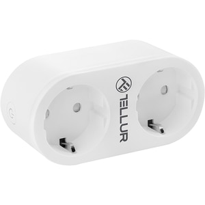 Priza inteligenta TELLUR TLL331061, WI-Fi, 3680W, 16A, alb Priza inteligenta TELLUR TLL331061, WI-Fi, 3680W, 16A, alb
