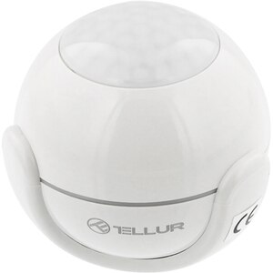 Senzor de miscare TELLUR TLL331121, Wi-Fi, alb Senzor de miscare TELLUR TLL331121, Wi-Fi, alb