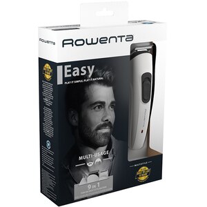 Aparat de tuns ROWENTA Multistyle 9 in 1 TN8961F4, acumulator, 60 min autonomie, 5 trepte, alb Aparat de tuns ROWENTA Multistyle 9 in 1 TN8961F4, acumulator, 60 min autonomie, 5 trepte, alb