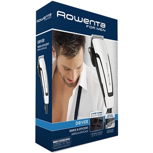 Aparat de tuns ROWENTA Driver TN1601F1, retea, 1-14mm, alb Aparat de tuns ROWENTA Driver TN1601F1, retea, 1-14mm, alb