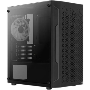 Carcasa PC AEROCOOL Trinity Mini V3, USB 3.0, fara sursa, iluminare RGB, negru Carcasa PC AEROCOOL Trinity Mini V3, USB 3.0, fara sursa, iluminare RGB, negru