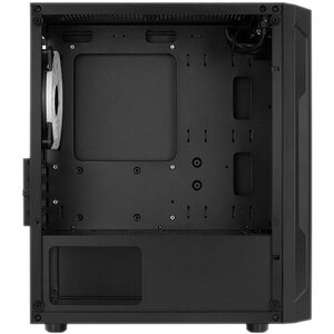 Carcasa PC AEROCOOL Trinity Mini V3, USB 3.0, fara sursa, iluminare RGB, negru Carcasa PC AEROCOOL Trinity Mini V3, USB 3.0, fara sursa, iluminare RGB, negru
