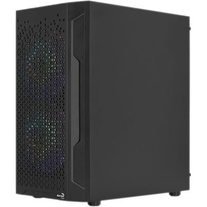 Carcasa PC AEROCOOL Trinity Mini V3, USB 3.0, fara sursa, iluminare RGB, negru Carcasa PC AEROCOOL Trinity Mini V3, USB 3.0, fara sursa, iluminare RGB, negru