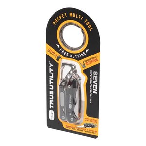 Unealta multifunctionala TRUE UTILITY TU180K, otel, 9 piese, gri inchis Unealta multifunctionala TRUE UTILITY TU180K, otel, 9 piese, gri inchis