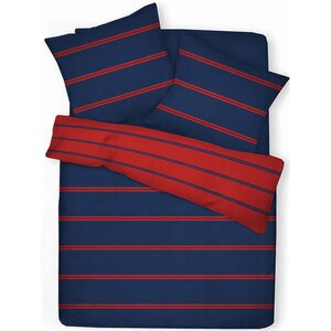 Lenjerie de pat Red and Blue, 2 persoane, 100% bumbac, 200 x 220 cm, 3 piese Lenjerie de pat Red and Blue, 2 persoane, 100% bumbac, 200 x 220 cm, 3 piese
