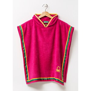 Halat de baie BENETTON BE-0818-PK, copii, bumbac, 2-4 ani, roz Halat de baie BENETTON BE-0818-PK, copii, bumbac, 2-4 ani, roz