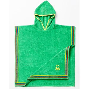 Halat de baie BENETTON BE-0818-GR, copii, bumbac, 2-4 ani, verde Halat de baie BENETTON BE-0818-GR, copii, bumbac, 2-4 ani, verde
