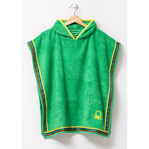 Halat de baie BENETTON BE-0818-GR, copii, bumbac, 2-4 ani, verde Halat de baie BENETTON BE-0818-GR, copii, bumbac, 2-4 ani, verde
