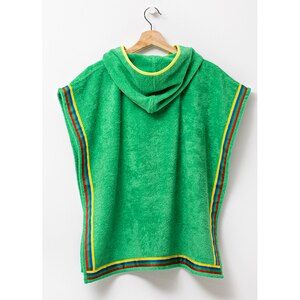 Halat de baie BENETTON BE-0818-GR, copii, bumbac, 2-4 ani, verde Halat de baie BENETTON BE-0818-GR, copii, bumbac, 2-4 ani, verde