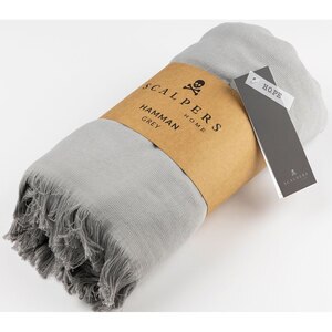 Prosop Scalpers Home Hamman, 80 x 165 cm, bumbac, gri Prosop Scalpers Home Hamman, 80 x 165 cm, bumbac, gri