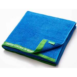 Prosop BENETTON Terry Rainbow, 90 x 160 cm, bumbac, albastru Prosop BENETTON Terry Rainbow, 90 x 160 cm, bumbac, albastru
