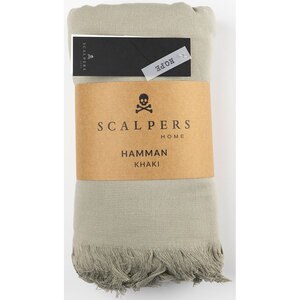 Prosop Scalpers Home Hamman, 80 x 165 cm, bumbac, kaki Prosop Scalpers Home Hamman, 80 x 165 cm, bumbac, kaki