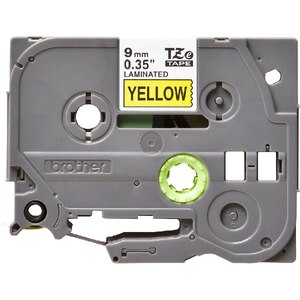 Banda etichete BROTHER TZe-621, 9 mm, 8 m, Negru pe Galben Banda etichete BROTHER TZe-621, 9 mm, 8 m, Negru pe Galben