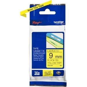 Banda etichete BROTHER TZe-621, 9 mm, 8 m, Negru pe Galben Banda etichete BROTHER TZe-621, 9 mm, 8 m, Negru pe Galben