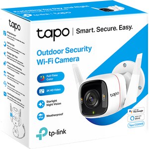 Camera IP Wireless exterior TP-LINK Tapo C320WS, 4MP, QHD 1440p, IR, Night Vision, Alb Camera IP Wireless exterior TP-LINK Tapo C320WS, 4MP, QHD 1440p, IR, Night Vision, Alb
