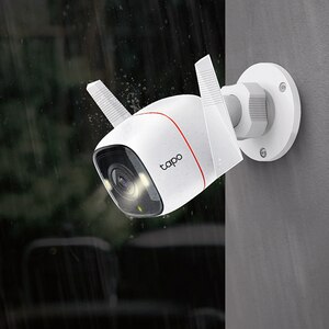 Camera IP Wireless exterior TP-LINK Tapo C320WS, 4MP, QHD 1440p, IR, Night Vision, Alb Camera IP Wireless exterior TP-LINK Tapo C320WS, 4MP, QHD 1440p, IR, Night Vision, Alb