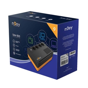 Unitate UPS NJOY Soter 600, 600VA, AVR, Schuko Unitate UPS NJOY Soter 600, 600VA, AVR, Schuko