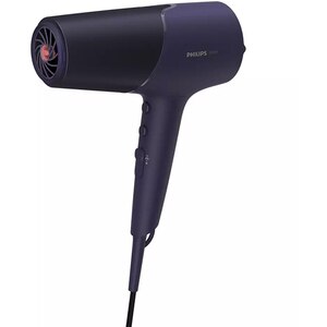 Uscator de par PHILIPS Seria 5000 BHD514/00 ThermoShield, 2300W, 2 viteze, 3 trepte de caldura, mov Uscator de par PHILIPS Seria 5000 BHD514/00 ThermoShield, 2300W, 2 viteze, 3 trepte de caldura, mov
