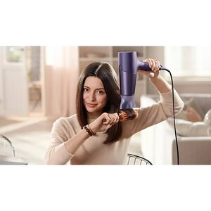 Uscator de par PHILIPS Seria 5000 BHD514/00 ThermoShield, 2300W, 2 viteze, 3 trepte de caldura, mov Uscator de par PHILIPS Seria 5000 BHD514/00 ThermoShield, 2300W, 2 viteze, 3 trepte de caldura, mov