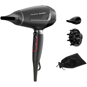 Uscator de par ROWENTA Karl Lagerfeld CV888LF0, 2000W, 2 viteze, negru Uscator de par ROWENTA Karl Lagerfeld CV888LF0, 2000W, 2 viteze, negru