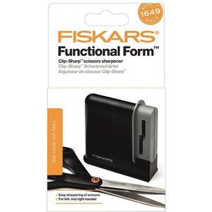 Dispozitiv pentru ascutit foarfeci FISKARS Functional Form 1000812, negru Dispozitiv pentru ascutit foarfeci FISKARS Functional Form 1000812, negru