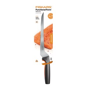 Cutit feliere FISKARS Functional Form 1057540, 22cm, inox, negru Cutit feliere FISKARS Functional Form 1057540, 22cm, inox, negru