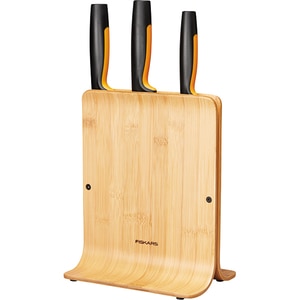 Set cutite FISKARS 1057553, 4 piese, 11-20cm, negru Set cutite FISKARS 1057553, 4 piese, 11-20cm, negru