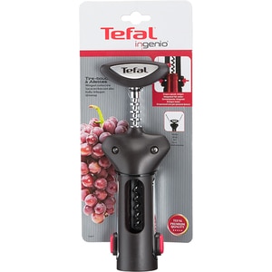 Tirbuson TEFAL Ingenio K2073414, inox, negru Tirbuson TEFAL Ingenio K2073414, inox, negru