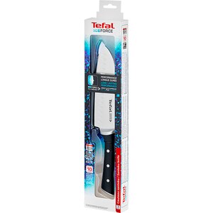 Cutit Santoku TEFAL Ingenio Ice Force K2320614, 18cm, otel, negru Cutit Santoku TEFAL Ingenio Ice Force K2320614, 18cm, otel, negru