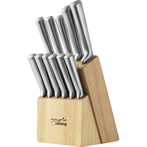 Set cutite MYRIA MY4459, 12 piese, otel, 8.5-20cm, argintiu Set cutite MYRIA MY4459, 12 piese, otel, 8.5-20cm, argintiu