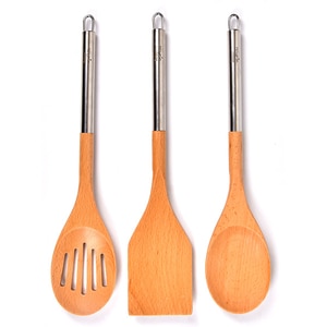 Set ustensile bucatarie MYRIA MY4461, 3 piese, lemn, maro Set ustensile bucatarie MYRIA MY4461, 3 piese, lemn, maro