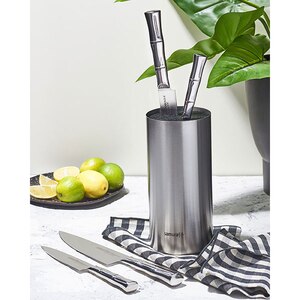 Set cutite SAMURA Bamboo SBA-05, 5 piese, otel, 8.5 - 19.4cm, otel, argintiu Set cutite SAMURA Bamboo SBA-05, 5 piese, otel, 8.5 - 19.4cm, otel, argintiu