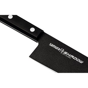 Cutit Santoku SAMURA Shadow SH-0095, 17.5cm, otel, negru Cutit Santoku SAMURA Shadow SH-0095, 17.5cm, otel, negru