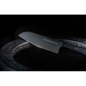 Cutit Santoku SAMURA Shadow SH-0095, 17.5cm, otel, negru Cutit Santoku SAMURA Shadow SH-0095, 17.5cm, otel, negru