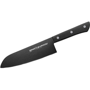 Cutit Santoku SAMURA Shadow SH-0095, 17.5cm, otel, negru Cutit Santoku SAMURA Shadow SH-0095, 17.5cm, otel, negru